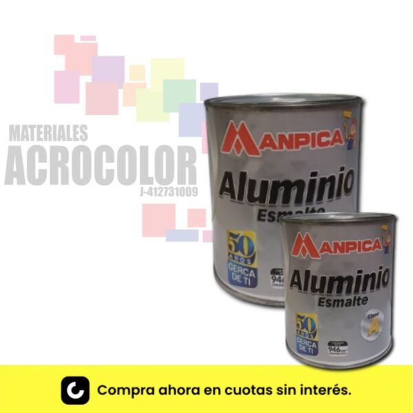 Esmalte Aluminio Manpica