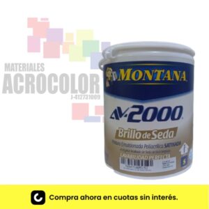 Montana AV-2000 Brillo de Seda (Blanco puro)